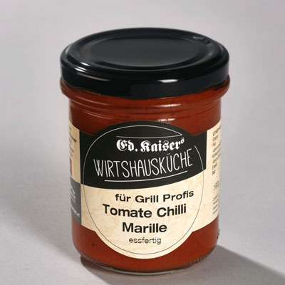 Ed. Kaisers Wirtshausküche Grillsauce Tomate Chili Marille